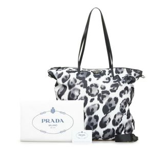 激レア!! PRADA プラダ ロゴ 総柄 ナイロンコート プレート