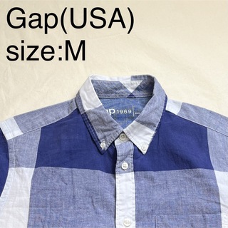 ギャップ(GAP)のGap(USA)ビンテージコットンチェックシャツ(シャツ)