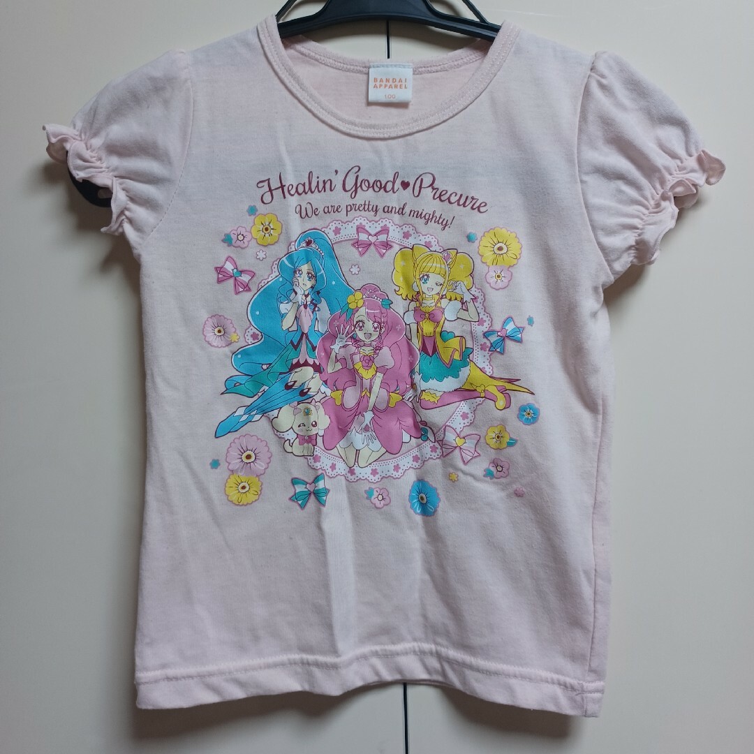 BANDAI(バンダイ)のプリキュア Tシャツ 100cm キッズ/ベビー/マタニティのキッズ服女の子用(90cm~)(その他)の商品写真