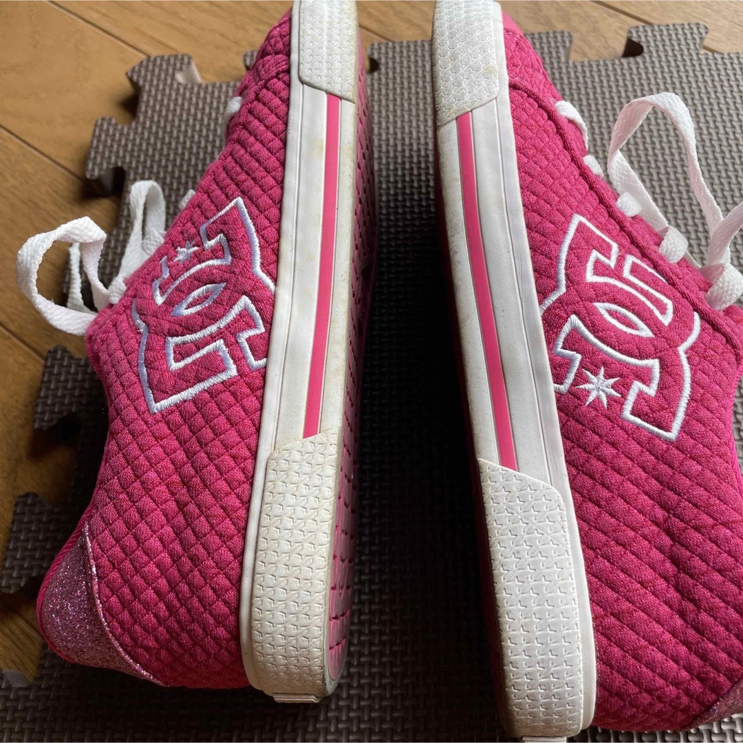 DC(ディーシー)のDC  ピンクスニーカー レディースの靴/シューズ(スニーカー)の商品写真