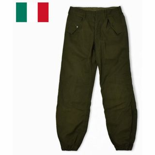 70's Vintage イタリア軍 コンバットパンツ 50L(ワークパンツ/カーゴパンツ)