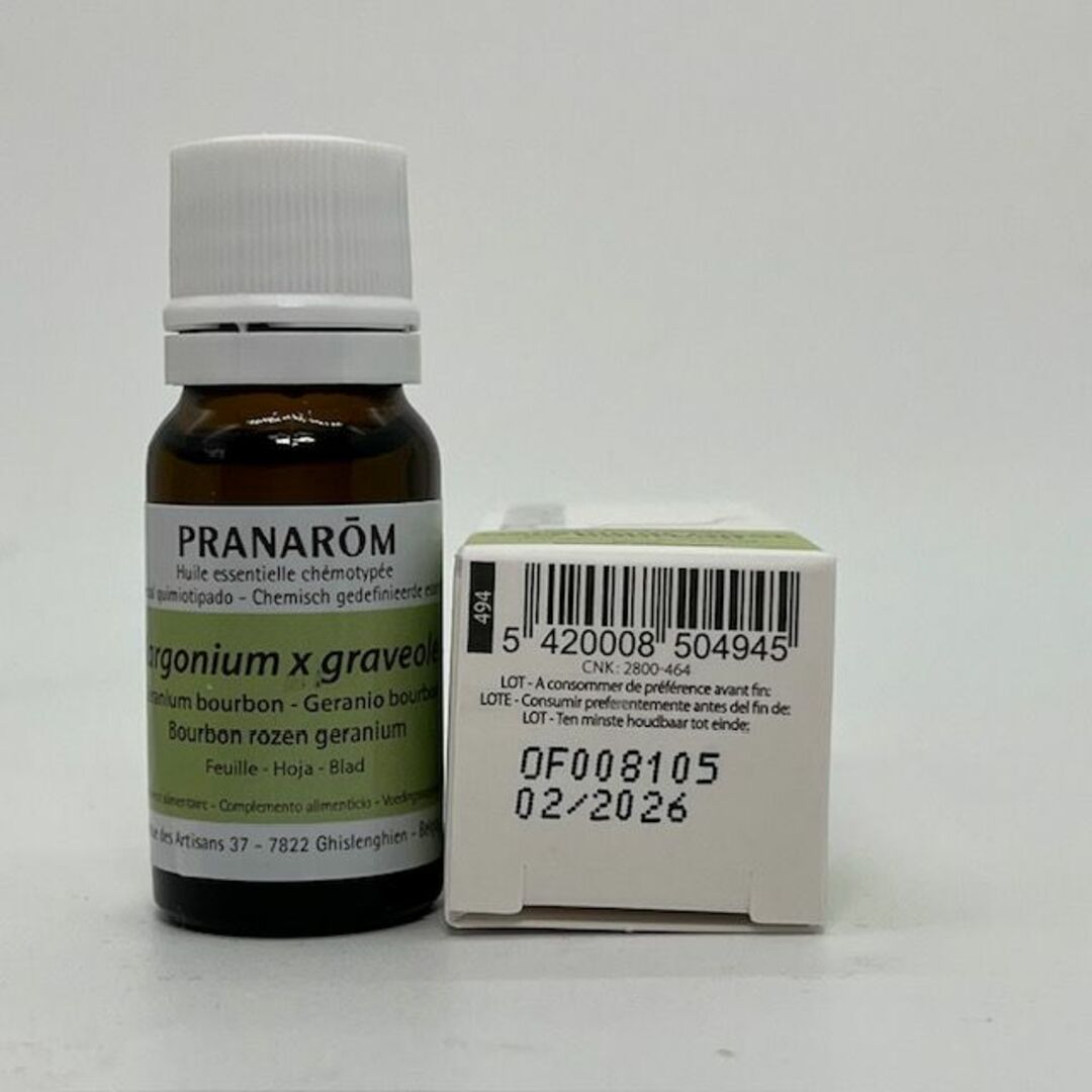 輝く高品質な プラナロム ゼラニウムブルボン 10ml PRANAROM 精油