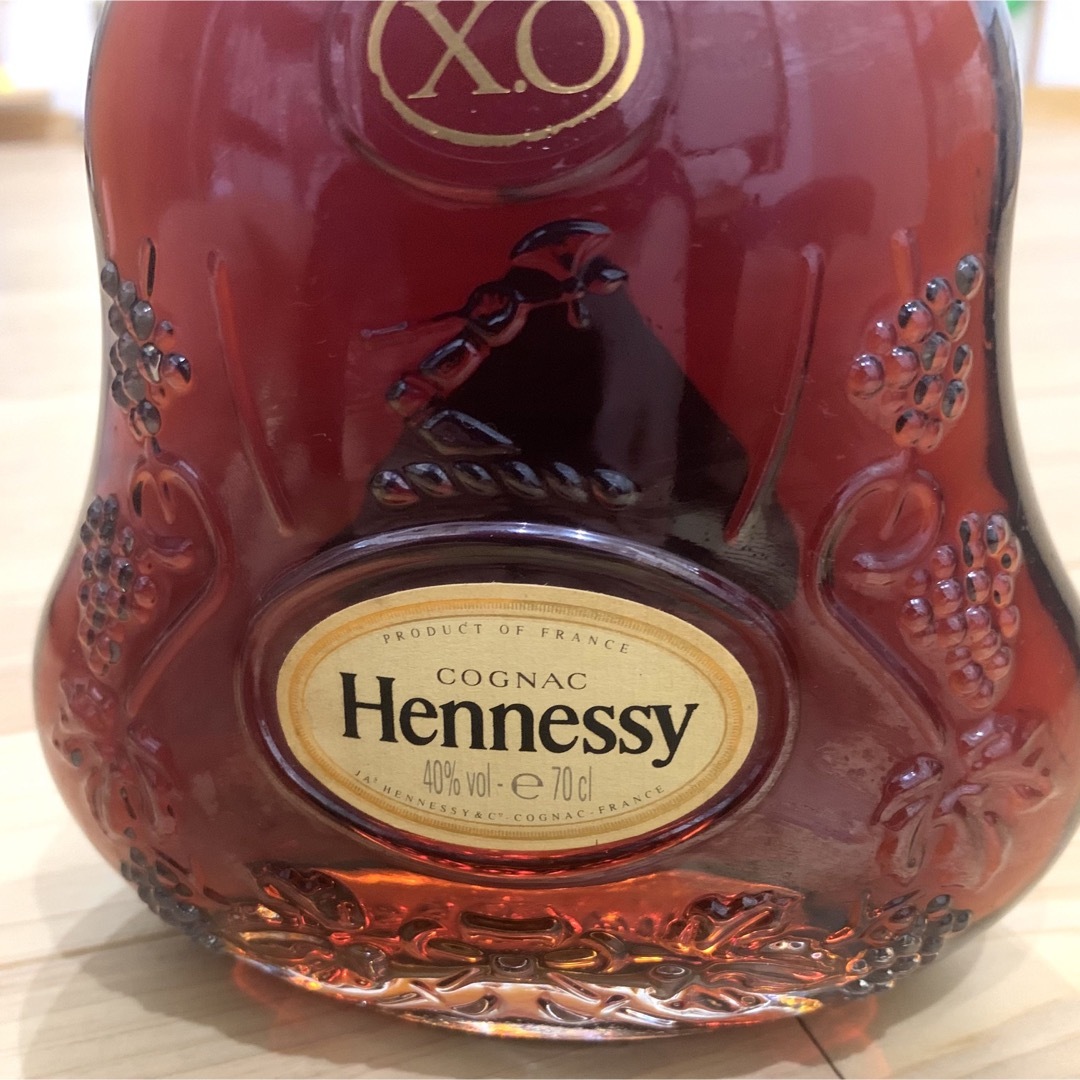 Hennessy ヘネシー コニャック xo 金キャップ 古酒 箱 2