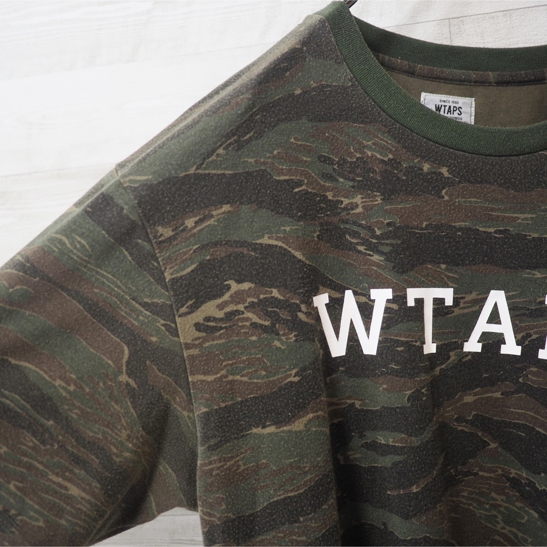 W)taps(ダブルタップス)のWTAPS 16SS Design SS Tee Tiger Stripe-L メンズのトップス(Tシャツ/カットソー(半袖/袖なし))の商品写真