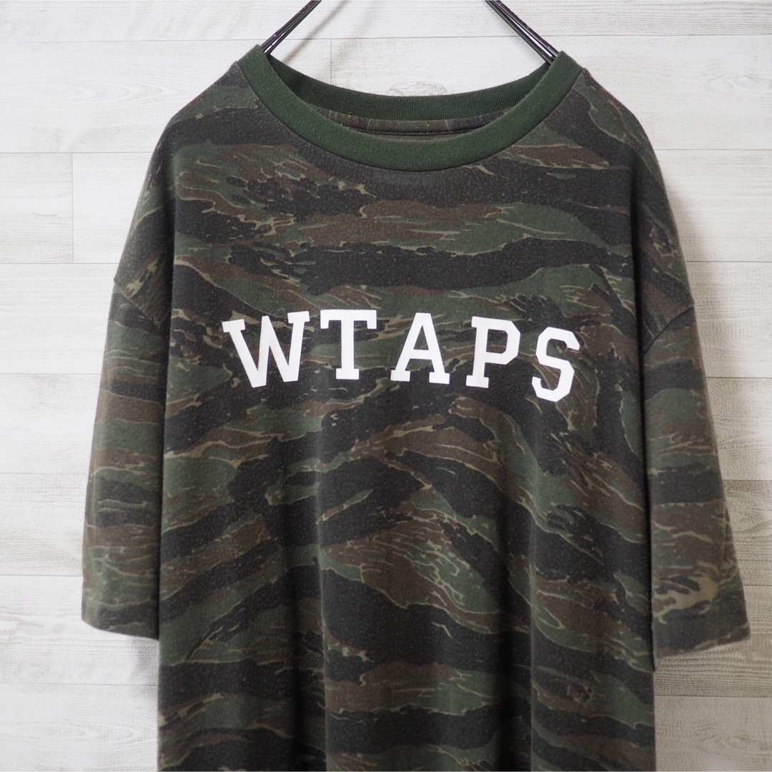 W)taps(ダブルタップス)のWTAPS 16SS Design SS Tee Tiger Stripe-L メンズのトップス(Tシャツ/カットソー(半袖/袖なし))の商品写真