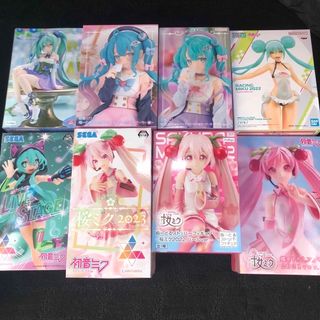 【匿名配送】初音ミク　フィギュア　8体セット