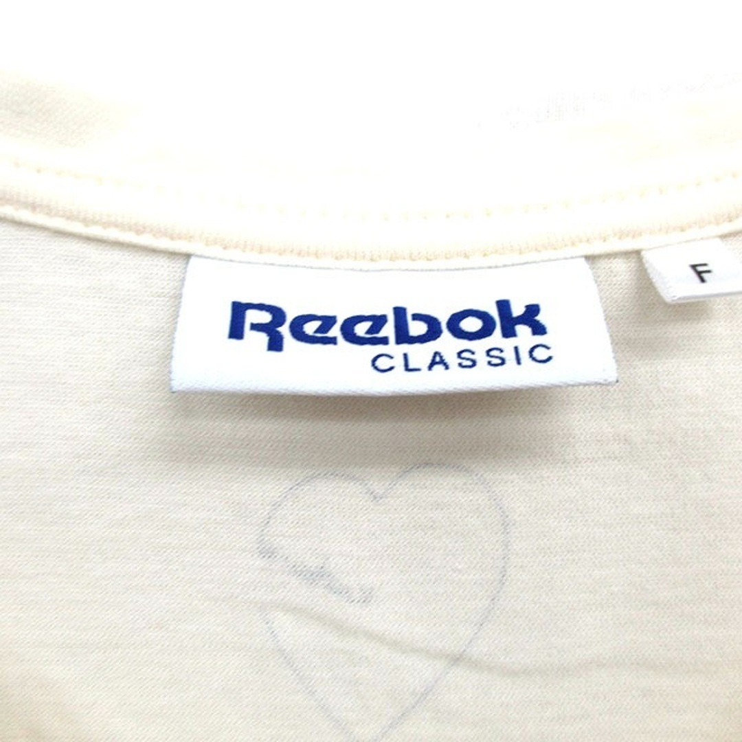 Reebok(リーボック)のリーボック Reebok カットソー Tシャツ ノースリーブ Vネック コットン レディースのトップス(カットソー(半袖/袖なし))の商品写真