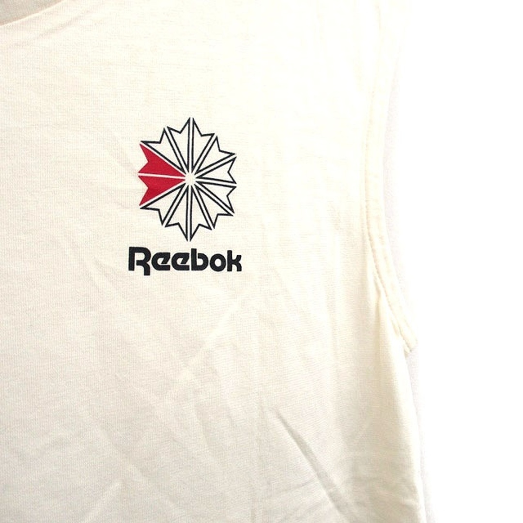 Reebok(リーボック)のリーボック Reebok カットソー Tシャツ ノースリーブ Vネック コットン レディースのトップス(カットソー(半袖/袖なし))の商品写真