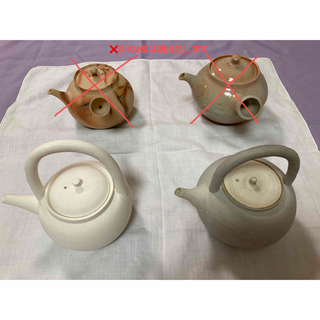 【中古と未使用】ボーフラ　ぼうふら　湯沸かし　煎茶道具　2個セット(その他)