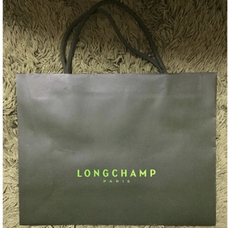 ロンシャン(LONGCHAMP)のlongchamp ロンシャン ショッパー 紙袋 グリーン(ショップ袋)