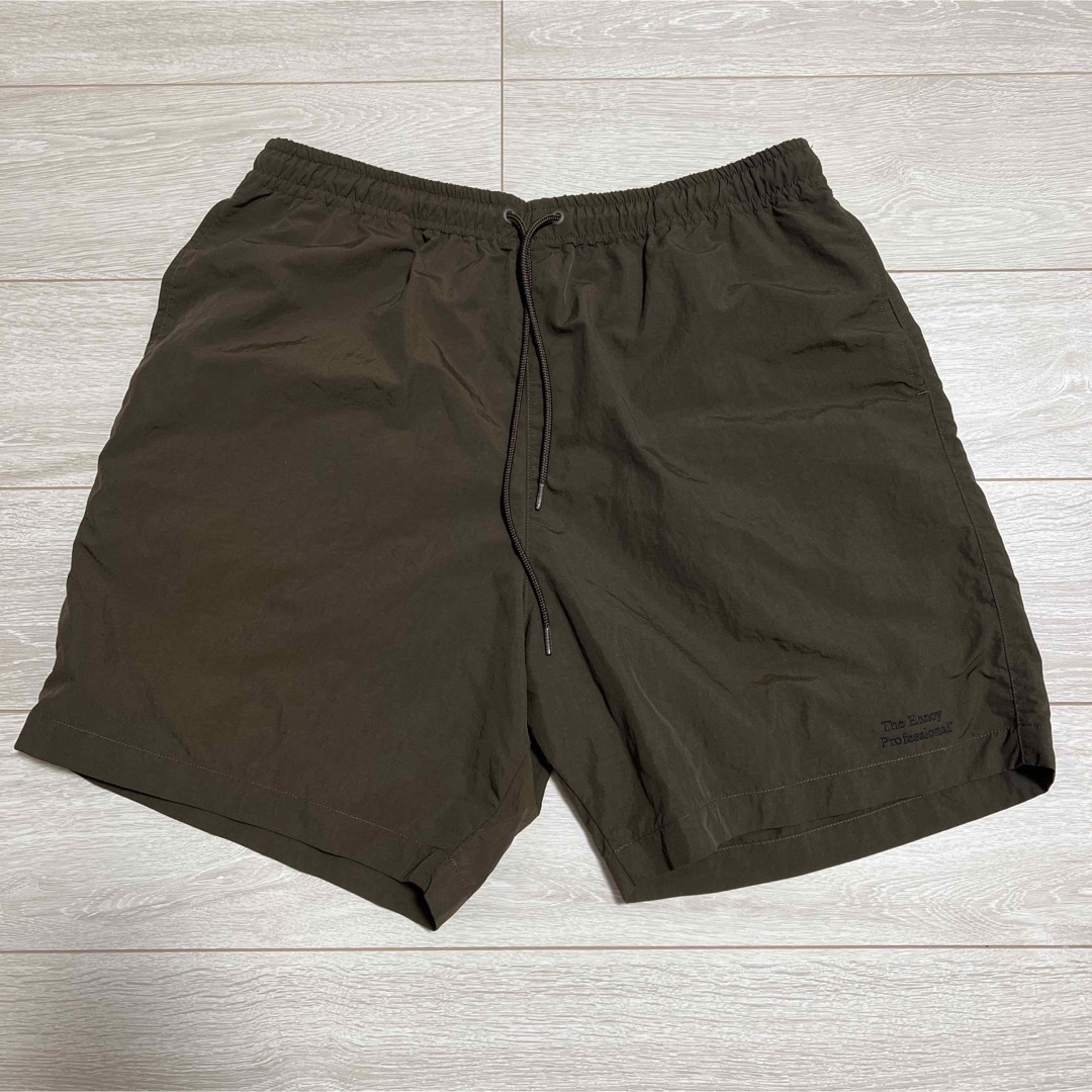 ennoy nylon shorts L ブラウン brown-