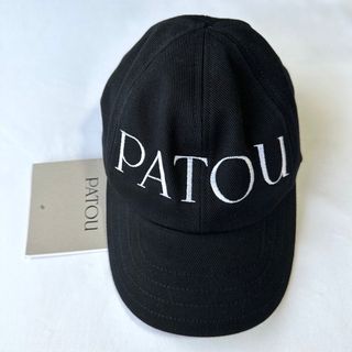 パトゥ(PATOU)の【新品未着用 】Patouコットン パトゥ キャップ 帽子 ブラックXS/S(キャップ)