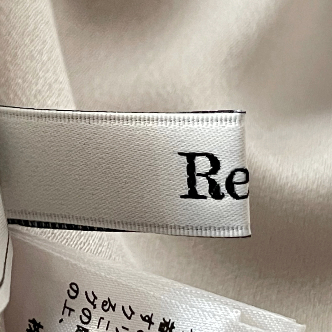 René - 2023年René ルネ Lady Blouse ミルクホワイト リボン パールの