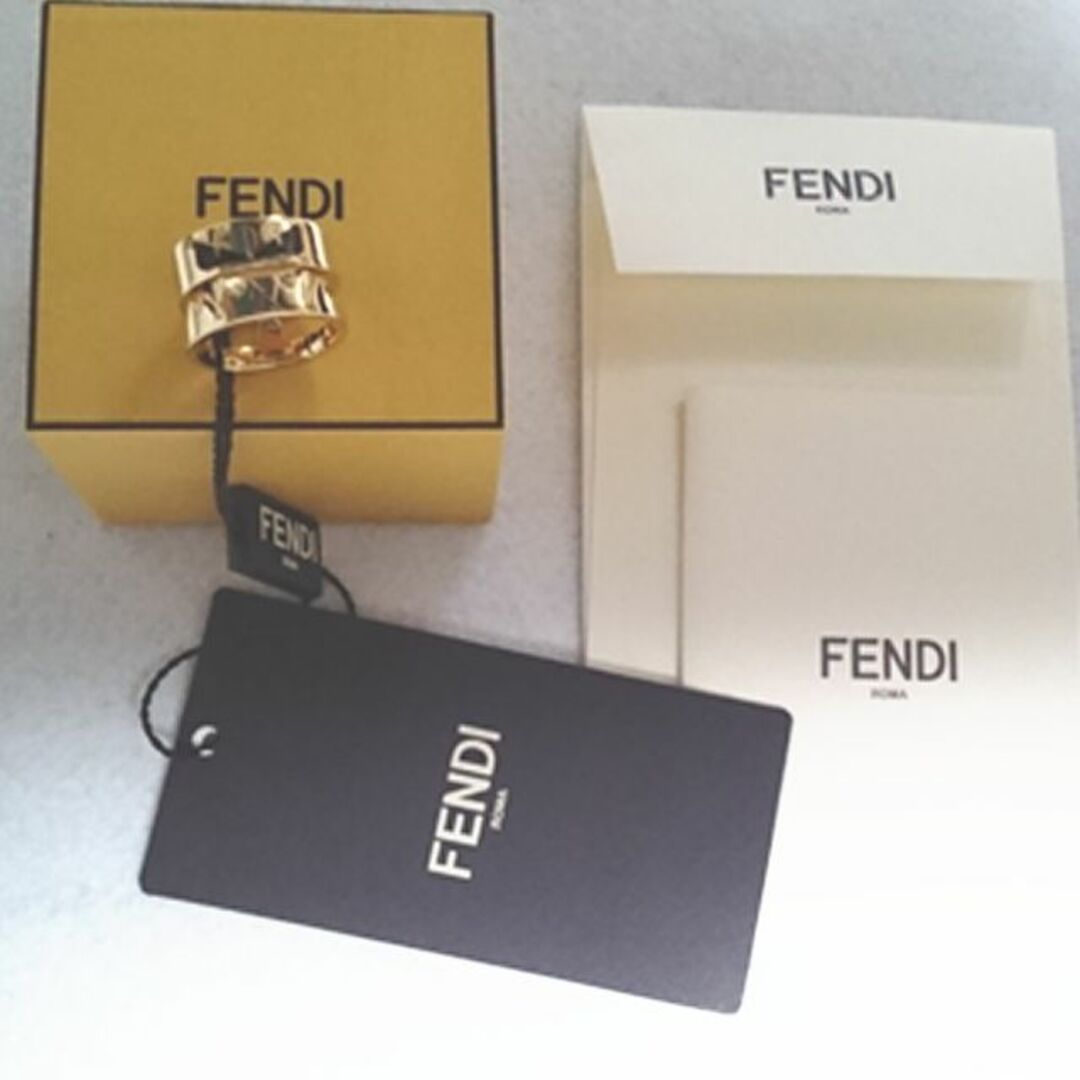 FENDI(フェンディ)の●新品/正規品● FENDI エナメル バックバグ リング/Bag Bugs メンズのアクセサリー(リング(指輪))の商品写真