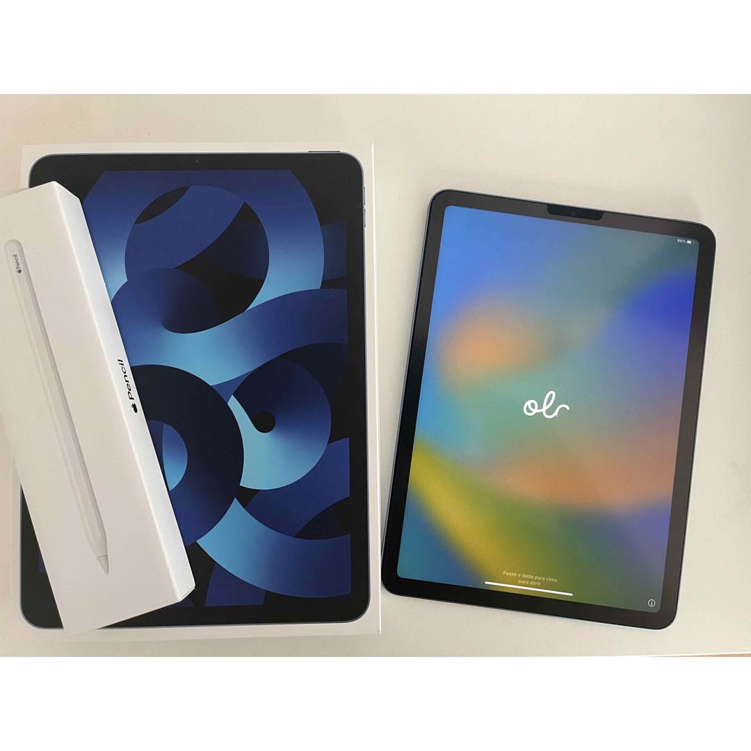 iPad - iPad air 第五世代 wifiモデル Apple pencilの通販 by け's