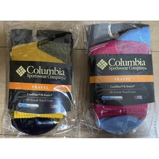 コロンビア(Columbia)のCoolMax クールマックス 中厚地 靴下 登山 22.5〜24.5cm 2色(登山用品)