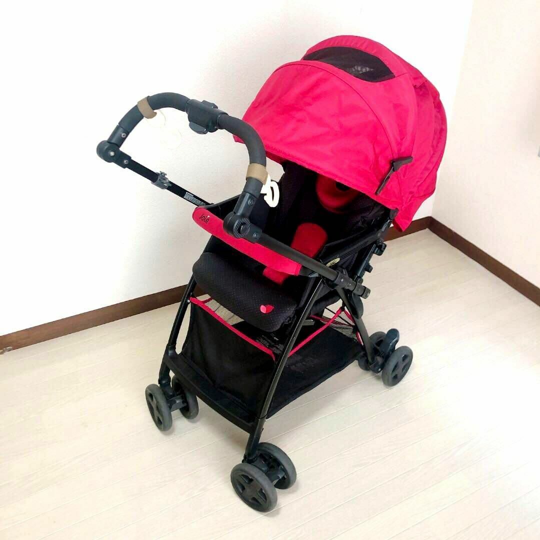 Joie (ベビー用品) - Joie ベビーカー スマバギ(マゼンタ)両対面式の
