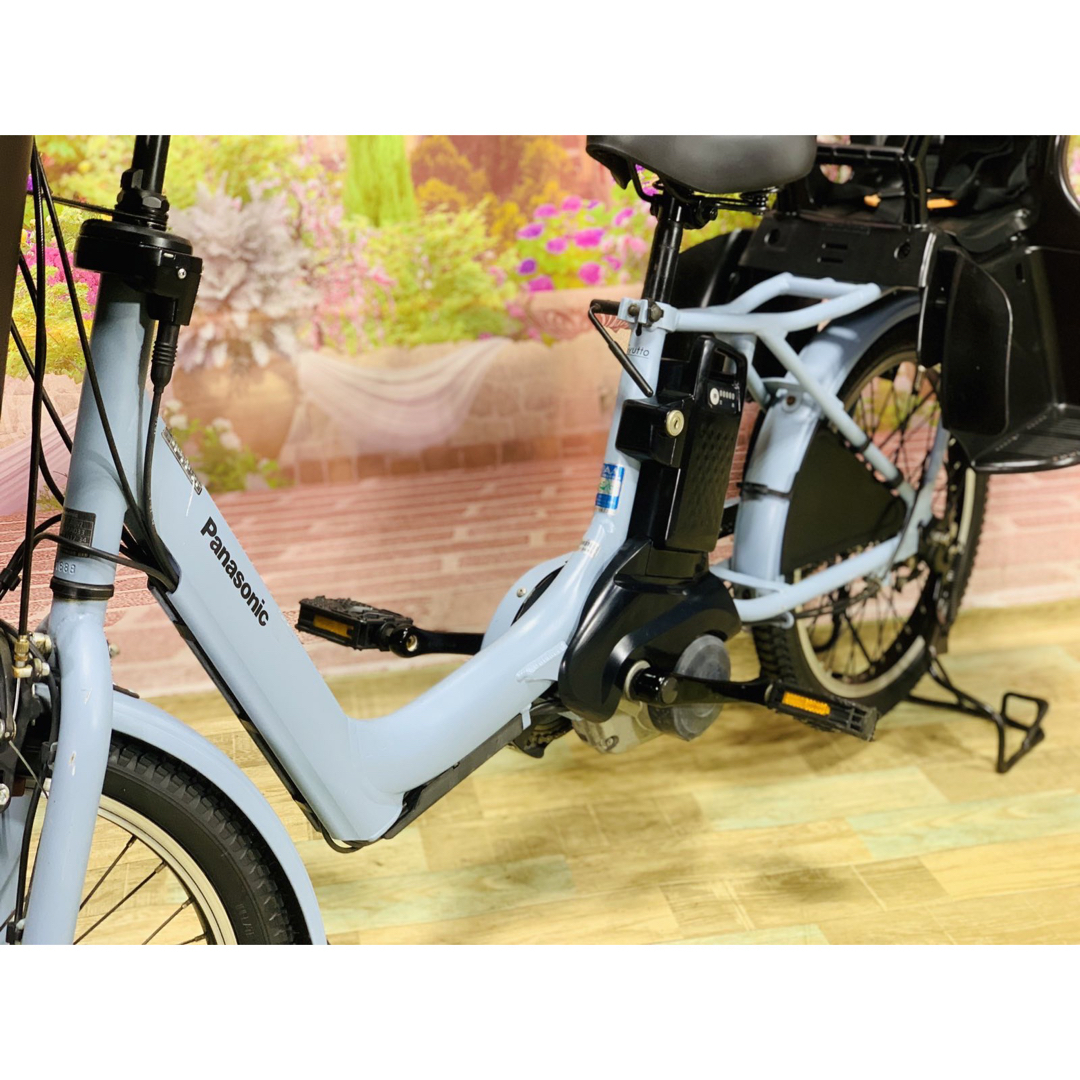 ☆5429子供乗せ電動アシスト自転車パナソニック20インチ - 自転車本体