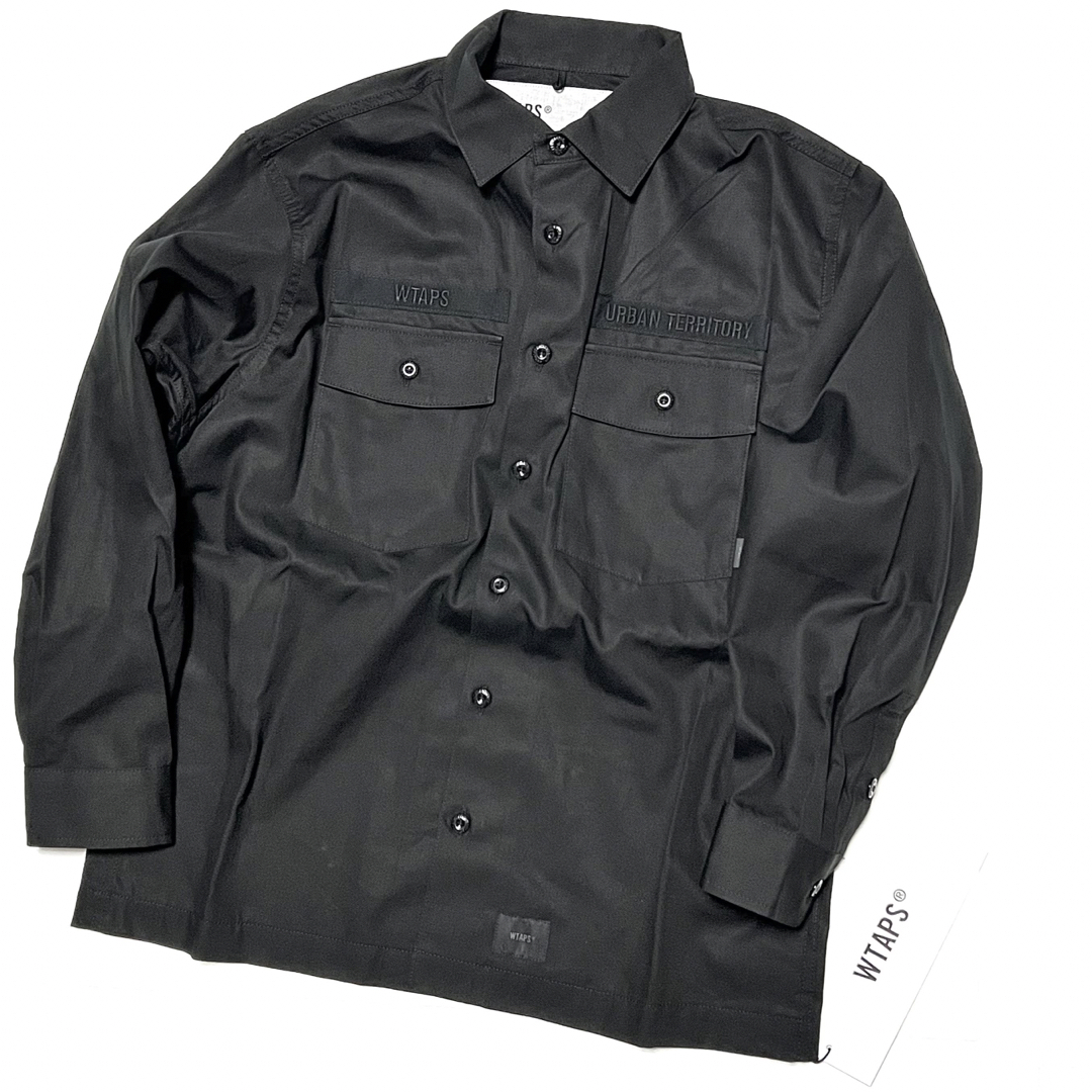 W)taps - 02 新品 WTAPS ダブルタップス CBW BUDS SHIRT シャツ W)taps - 02 新品 WTAPS ダブルタップス CBW BUDS SHIRT シャツ