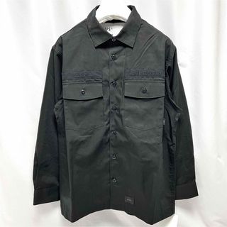 ダブルタップス(W)taps)の02 新品 WTAPS ダブルタップス CBW BUDS SHIRT シャツ 黒(ミリタリージャケット)