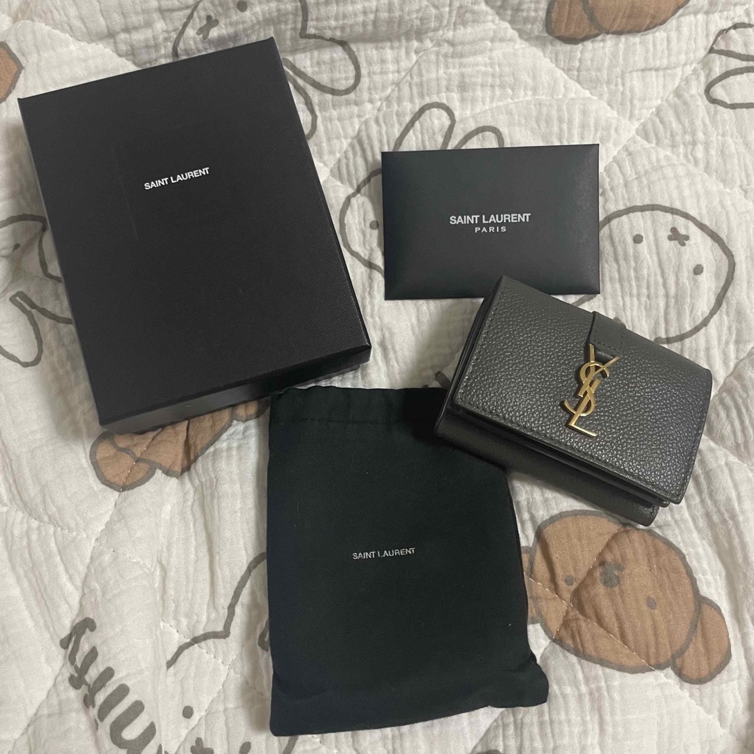 Saint Laurent(サンローラン)の最終値下げ‼️Saint Laurent オリガミ ミニ財布 レディースのファッション小物(財布)の商品写真