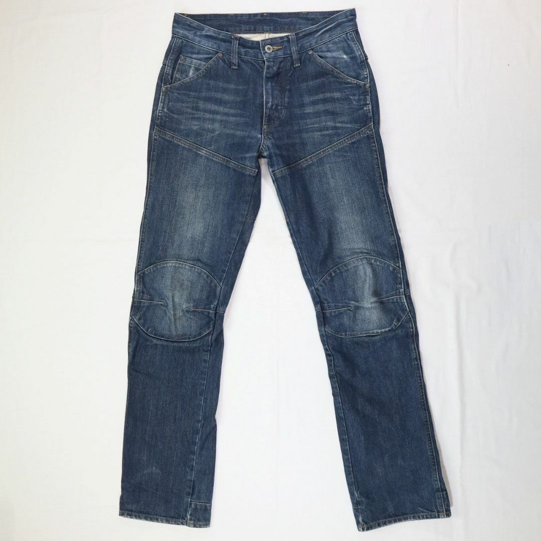 G-STAR RAW(ジースター)のジースターロウ バイカーデニムパンツ 5620 3D テーパード W28 M相当 メンズのパンツ(デニム/ジーンズ)の商品写真