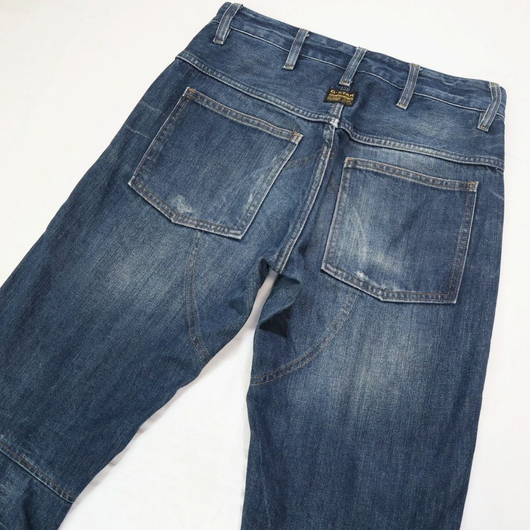 G-STAR RAW(ジースター)のジースターロウ バイカーデニムパンツ 5620 3D テーパード W28 M相当 メンズのパンツ(デニム/ジーンズ)の商品写真