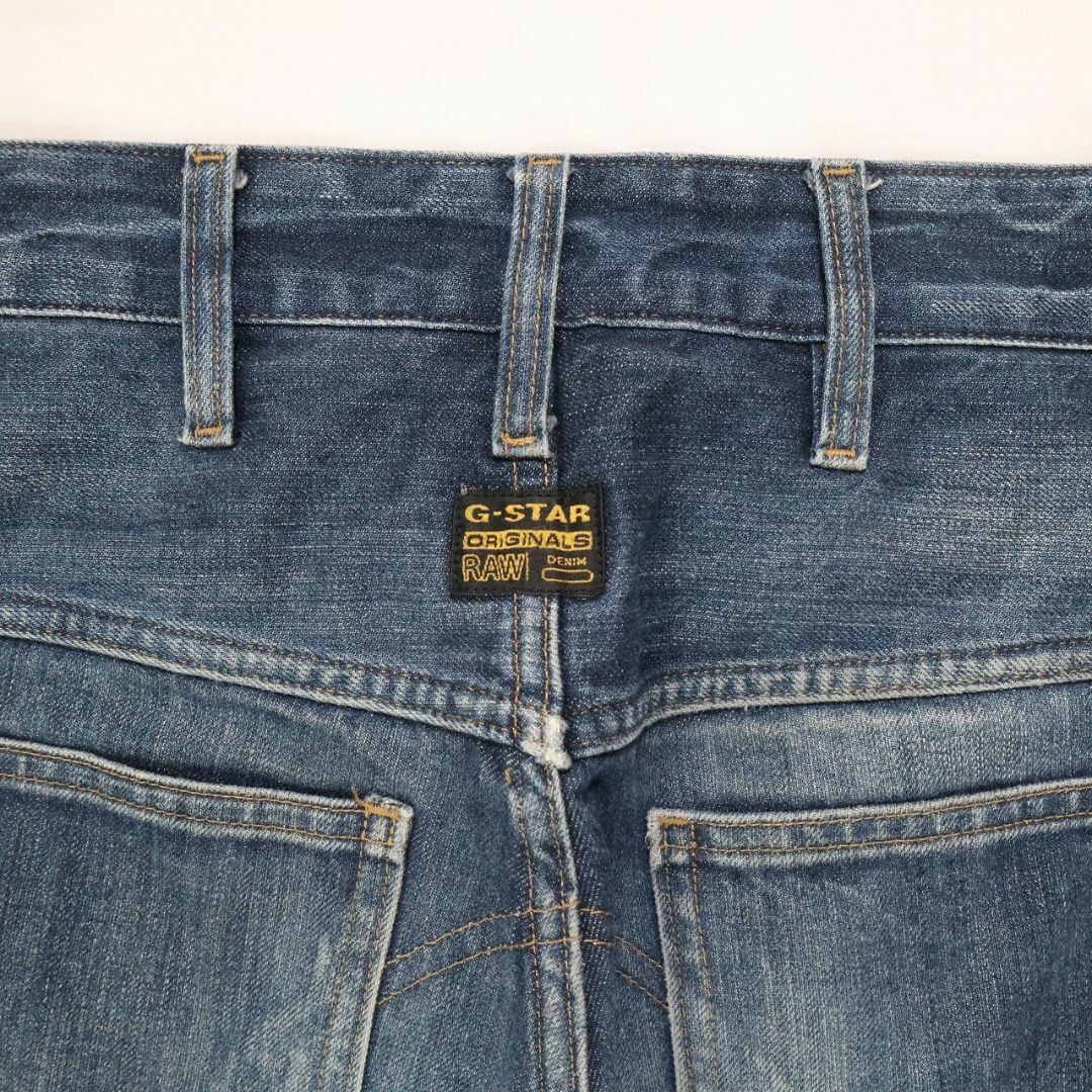 G-STAR RAW(ジースター)のジースターロウ バイカーデニムパンツ 5620 3D テーパード W28 M相当 メンズのパンツ(デニム/ジーンズ)の商品写真