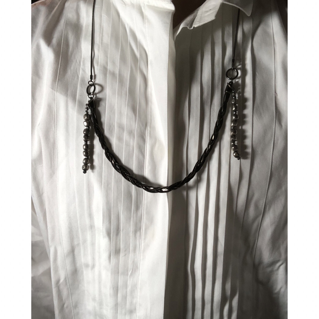 vintage multi chain necklace