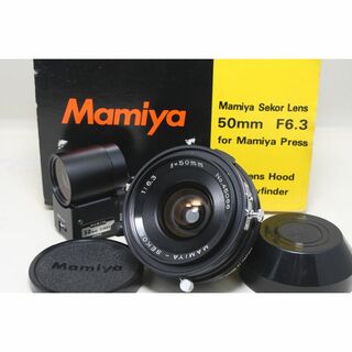 マミヤ(USTMamiya)の◆箱◆ マミヤ セコール 50mm F6.3 プレス ◆ファインダー◆(フィルムカメラ)