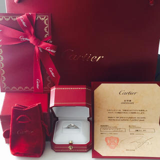カルティエ(Cartier)の【今だけ限定値下げ】カルティエ ソリテール1895(リング(指輪))