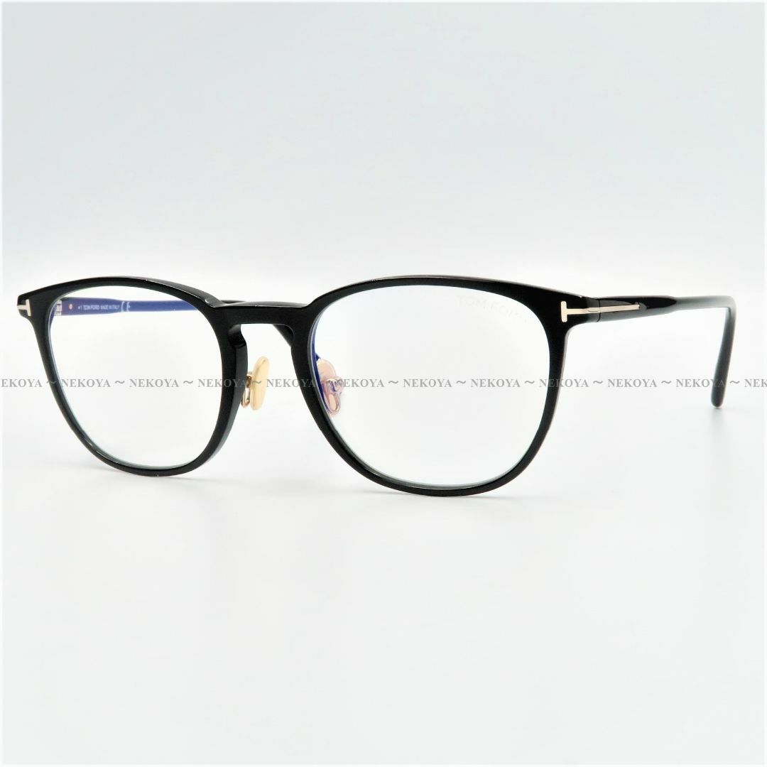 舗 TOM FORD TF5700-B 001 メガネ ブルーライトカット ブラック i9tmg