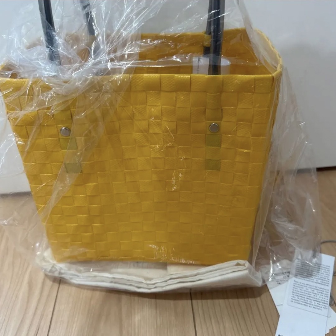 MARNI MARKET アニマルバスケット バッグ ブラウンキャット | www