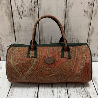 ETRO - ETRO エトロ ペイズリー柄 ハンドバッグ バッグ 筒型 ドラム型