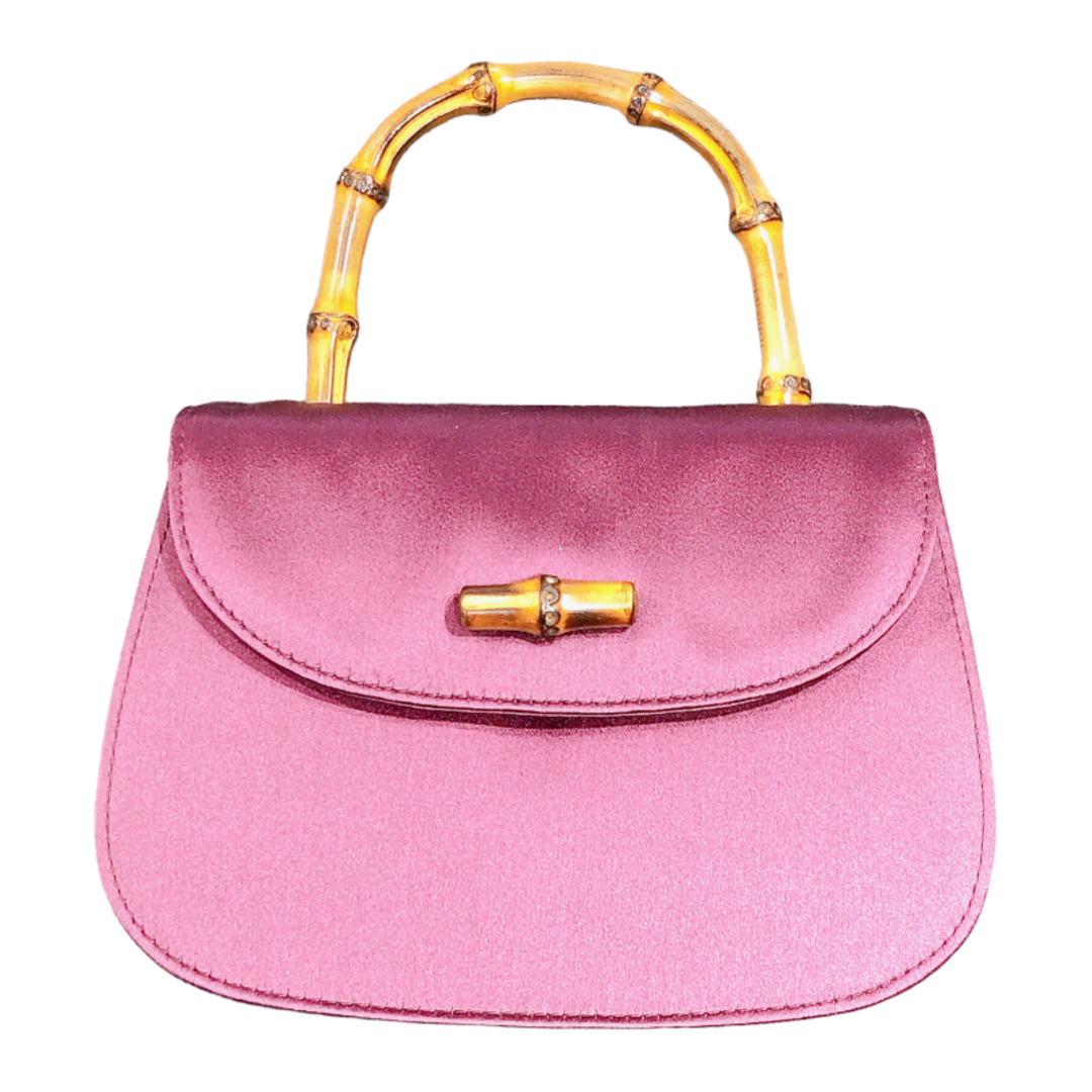 国内正規別注品 グッチ GUCCI バンブーミニ2WAY ハンドバッグ