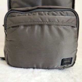 通勤・通学に最適 PORTER タンカー リュックサック シルバーグレー