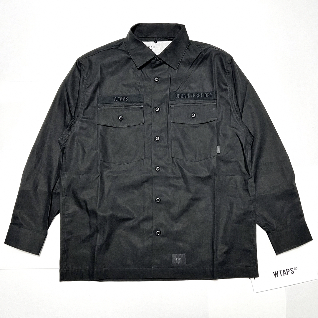 W)taps - 01 新品 WTAPS ダブルタップス CBW BUDS SHIRT シャツ W)taps - 01 新品 WTAPS ダブルタップス CBW BUDS SHIRT シャツ