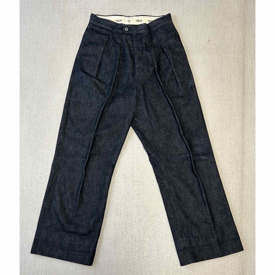 NEAT denim wide NAVY 44 | ochge.org