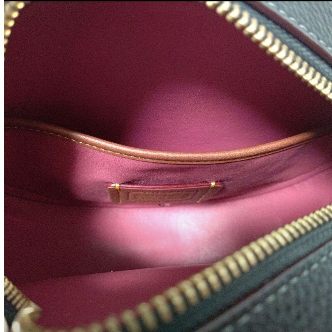 極美品!! COACH コーチ ショルダーバック C3427 ブラック レザー