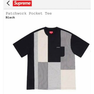 シュプリーム(Supreme)の20ss supreme patchwork pocket tee motion(Tシャツ/カットソー(半袖/袖なし))