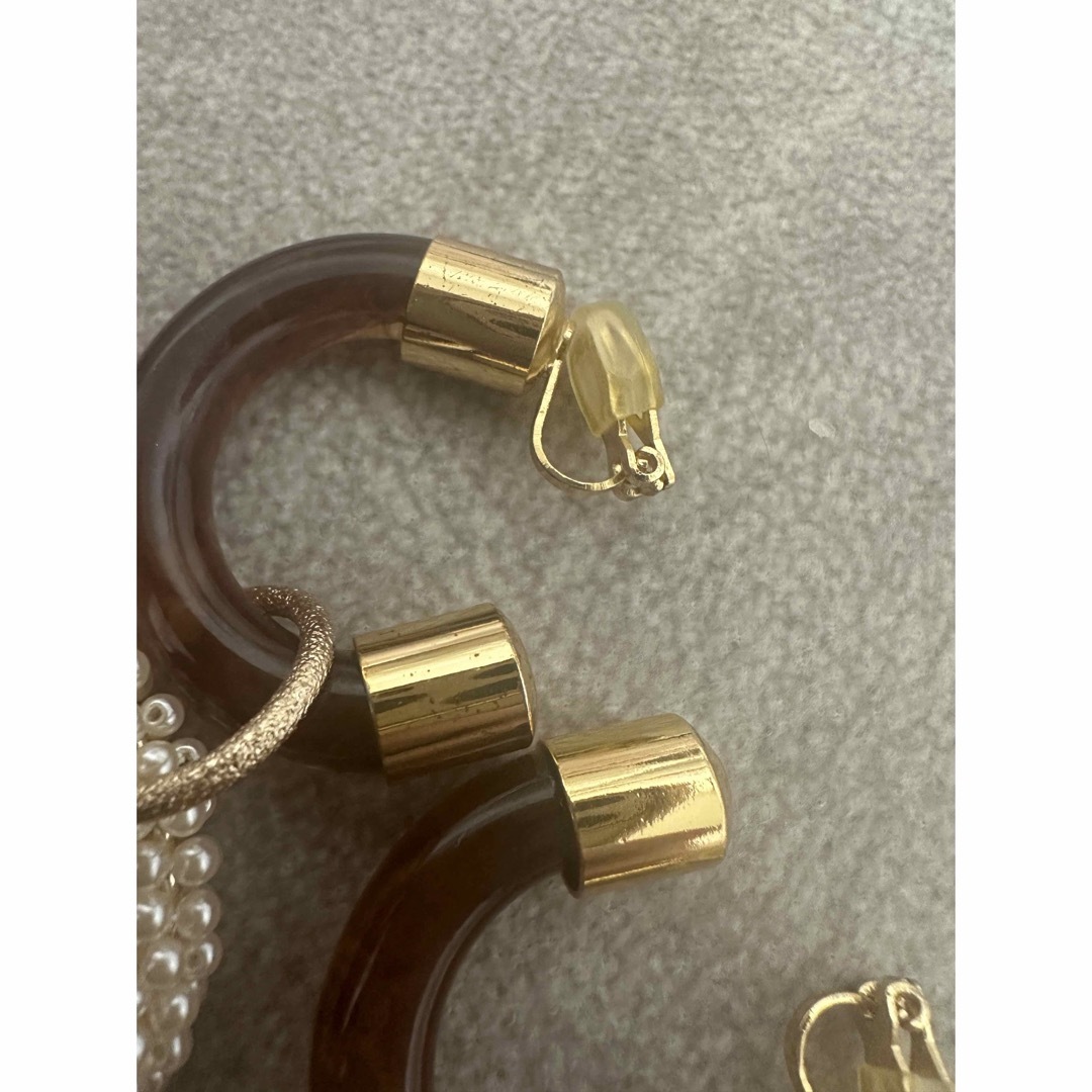 herlipto♡Double Hoop Earringsの通販 by love....｜ラクマ