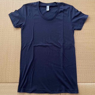 アメリカンアパレル(American Apparel)のアメリカンアパレル★紺★Tシャツ(Tシャツ(半袖/袖なし))