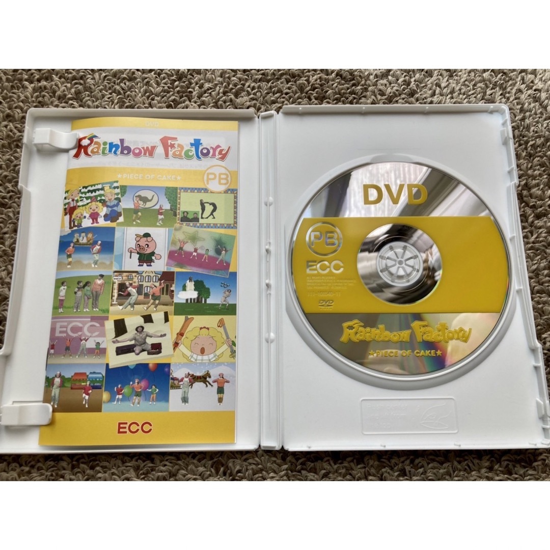 ECC PB（Rainbow Factory）DVD&CDセット エンタメ/ホビーのDVD/ブルーレイ(その他)の商品写真