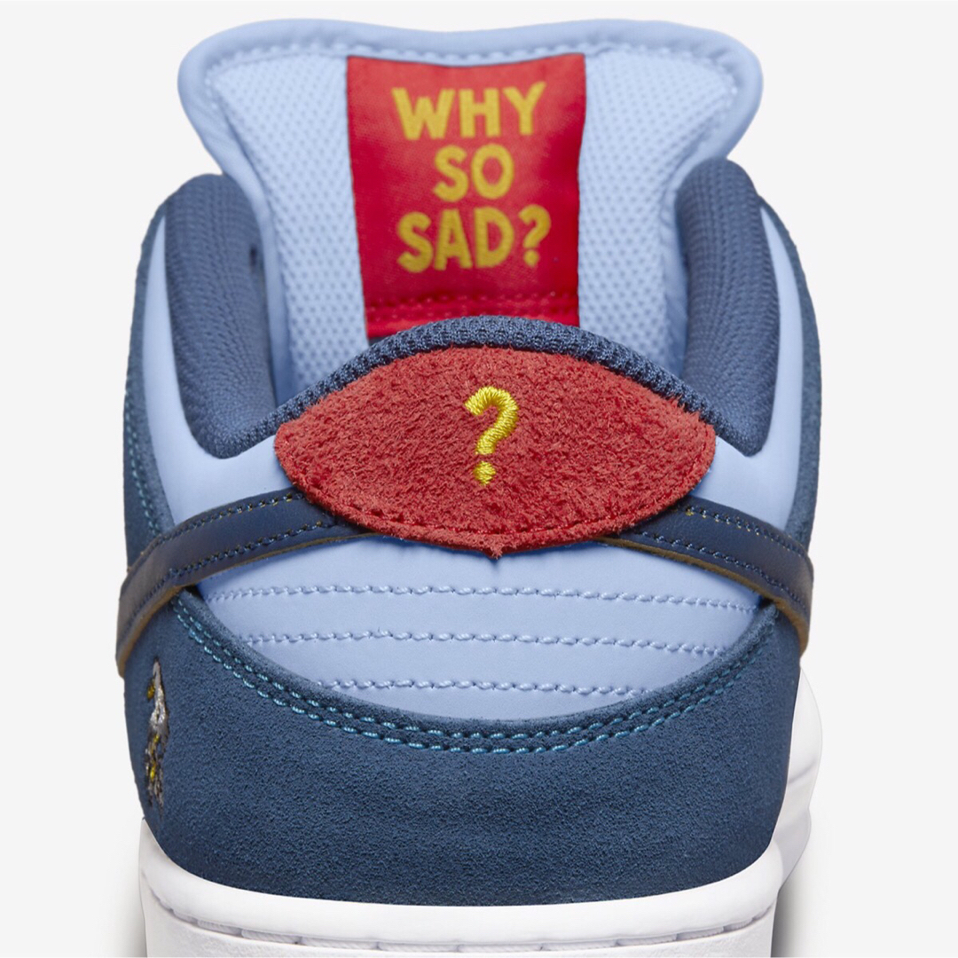 NIKE - NIKE SB DUNK LOW WHY SO SAD？ワイ ソー サッド 水色の通販 by ...