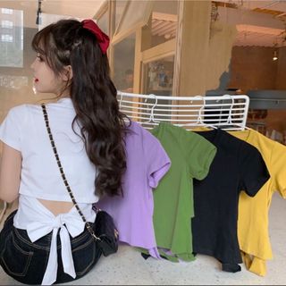 ディーホリック(dholic)の韓国ファッション　レディース　Tシャツ(Tシャツ(半袖/袖なし))