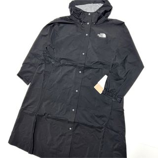 ザノースフェイス(THE NORTH FACE)のL 新品 ノースフェイス ブリーズライトニングコート レインコート Breeze(ロングコート)