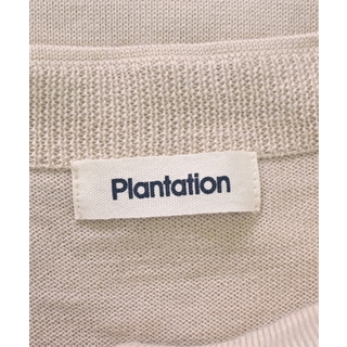 plantation プランテーション カーディガン M ベージュ