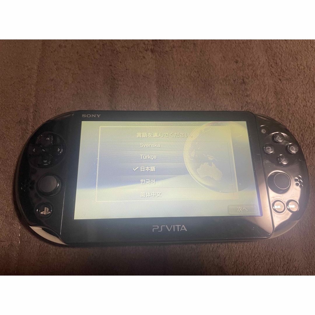 PlayStation Vita(プレイステーションヴィータ)のvita  ゴッドイーター2   エンタメ/ホビーのゲームソフト/ゲーム機本体(携帯用ゲーム機本体)の商品写真