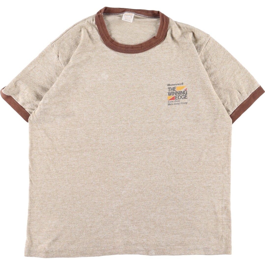 70~80年代 sportswear プリントTシャツ リンガーTシャツ USA製 メンズM ヴィンテージ /eaa349827