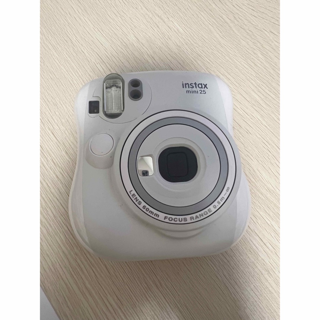 【超美品・最安値】FUJIFILMチェキ instax mini 25 ホワイト